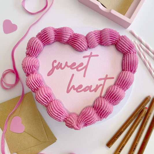 Sweet Heart Cake Kit