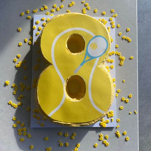 Tennis Number Cake Kit