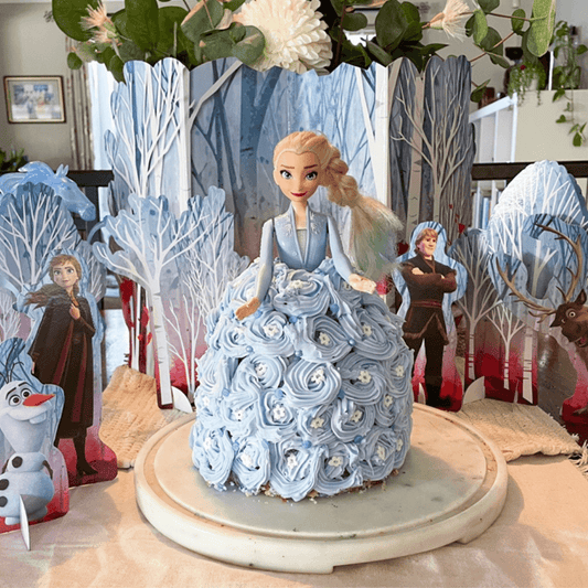 Snow Queen Dolly Varden Cake Kit