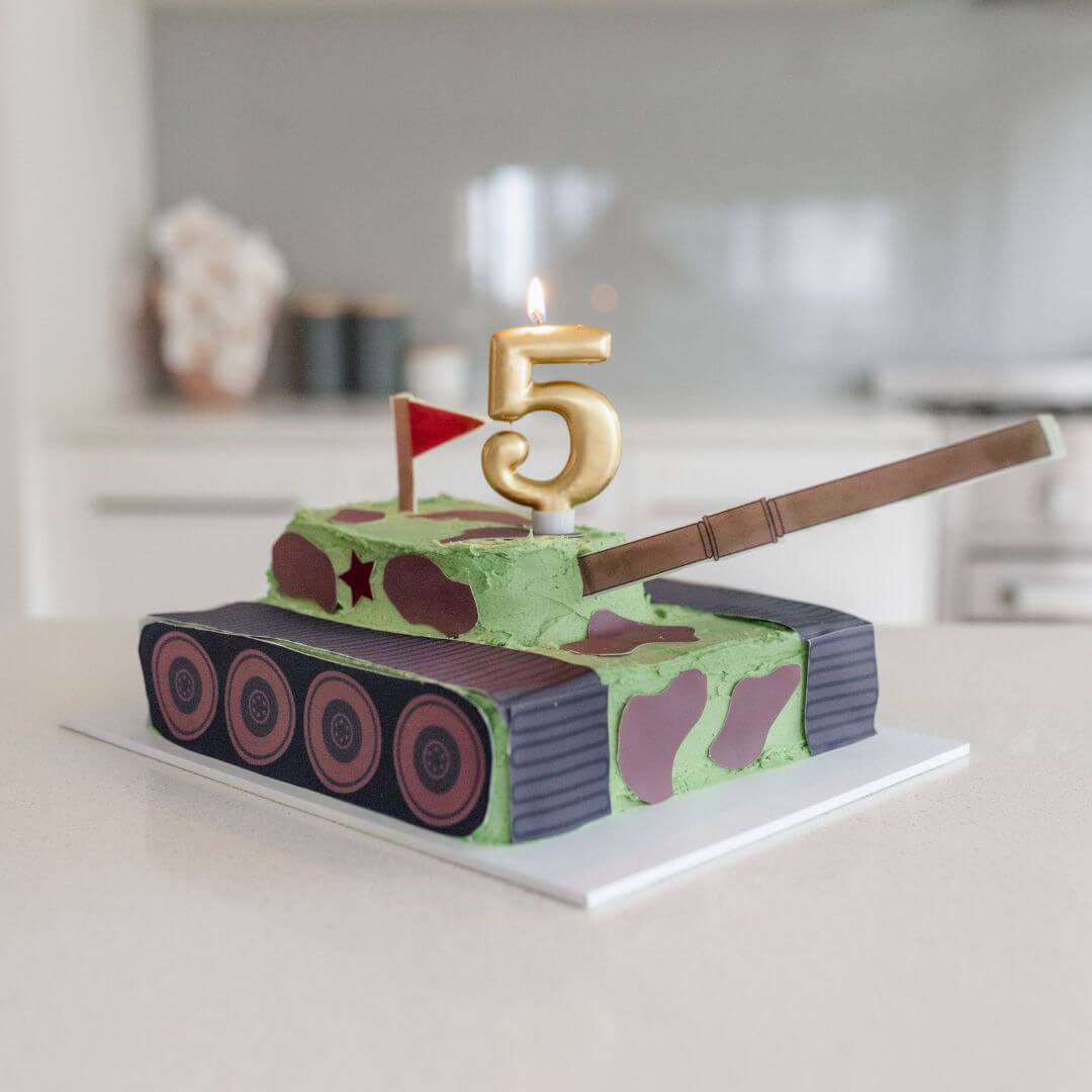 Army Tank Cake Kit Bake Believe