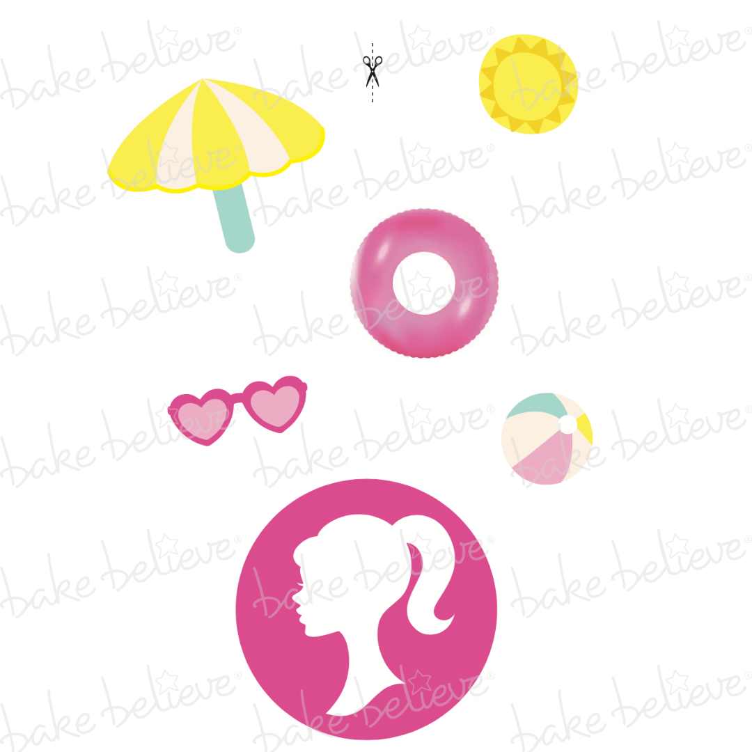 Barbie Edible Images