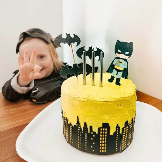 Custom Bat Hero Cake Kit