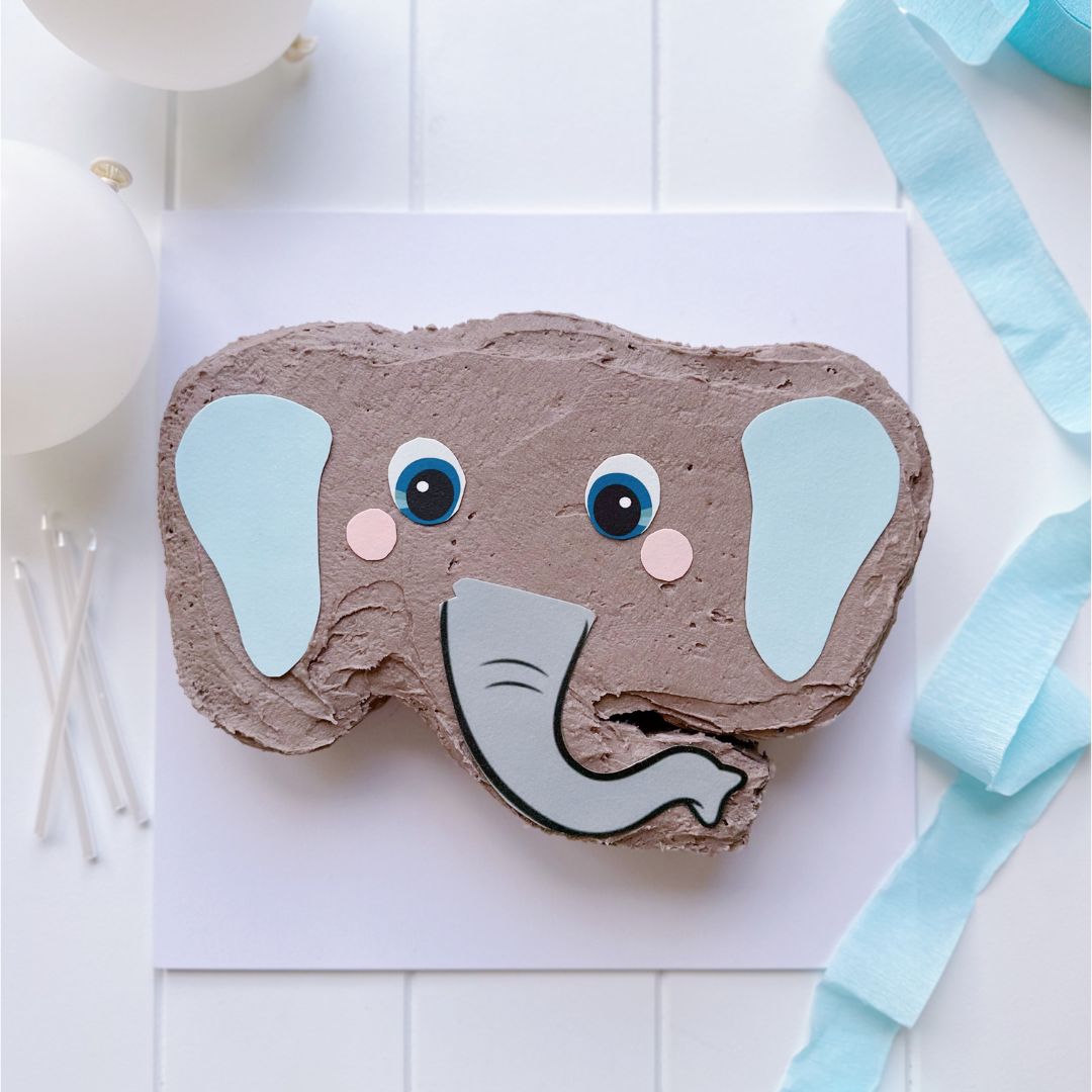 Blue Elephant Cake Kit