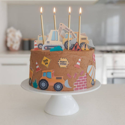 Construction Edible Image Set