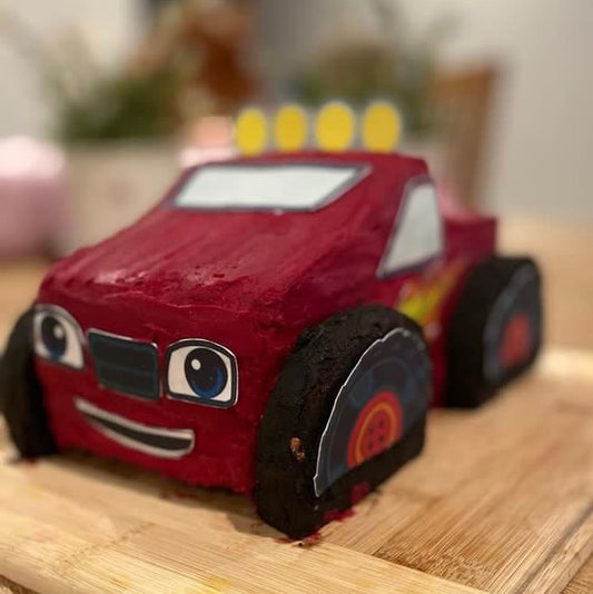 Monster Truck Cake