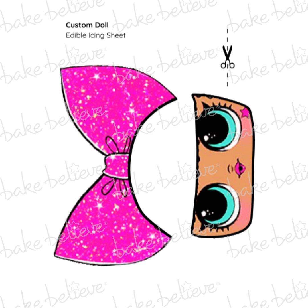 Custom Doll Edible Images