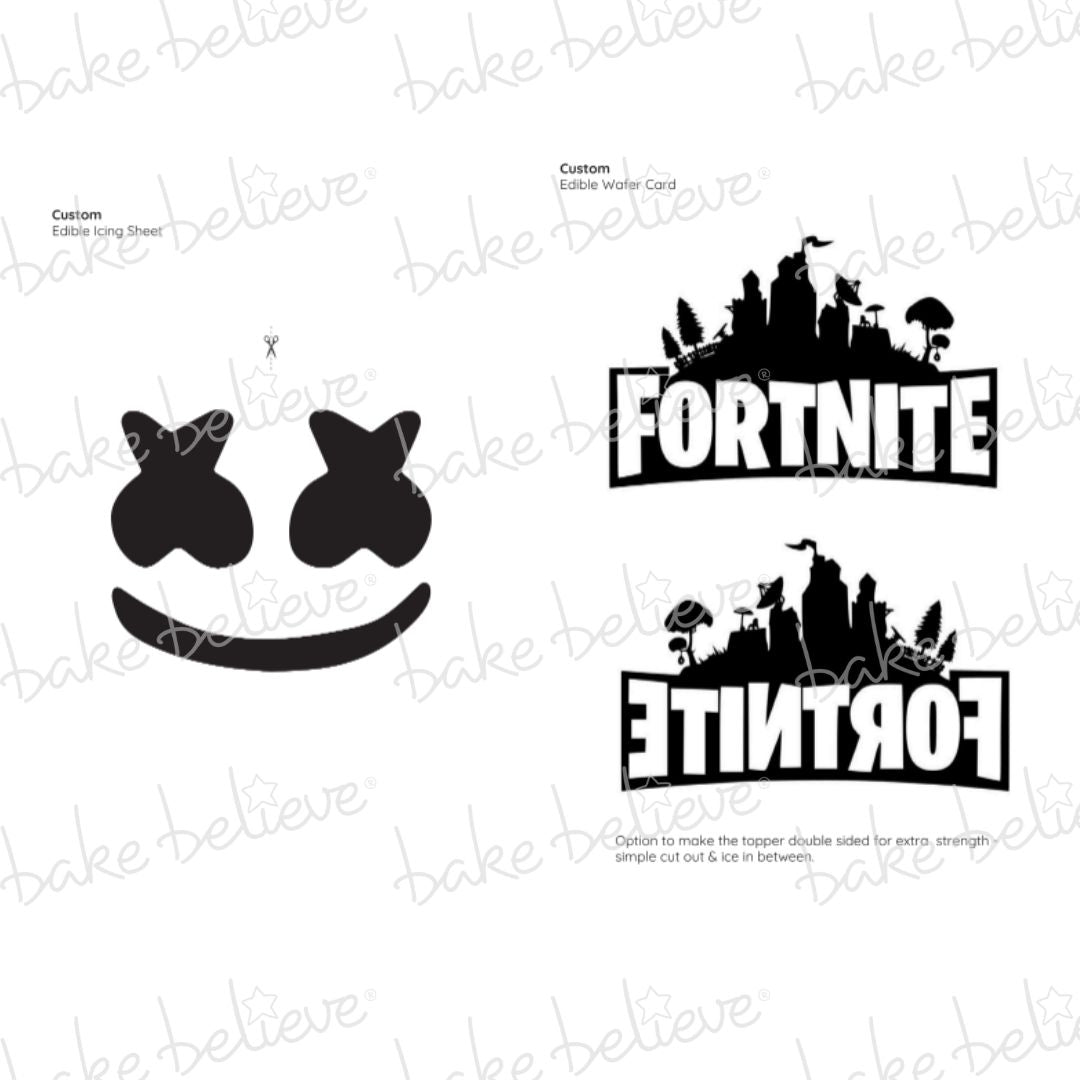 Custom Forte Gaming Edible Images