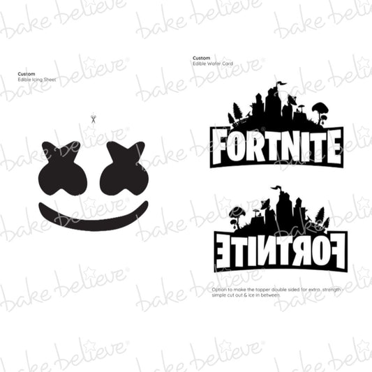 Custom Forte Gaming Edible Images