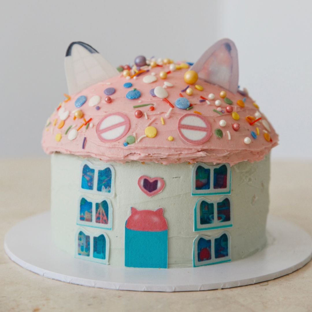 Custom Gabby's House Cake Kit Bake Believe - Main Image