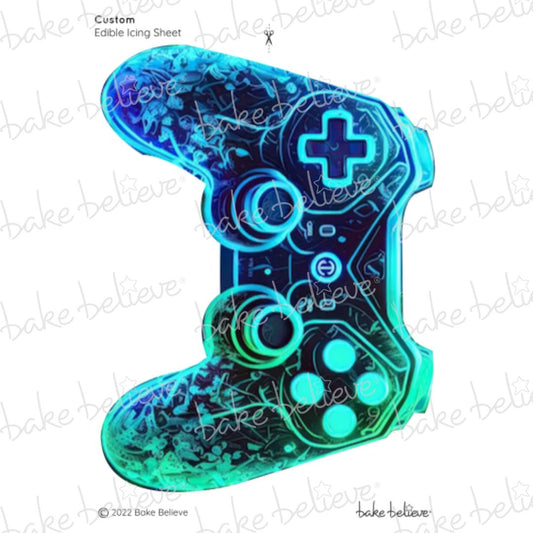 Custom Glow Game Control Edible Images