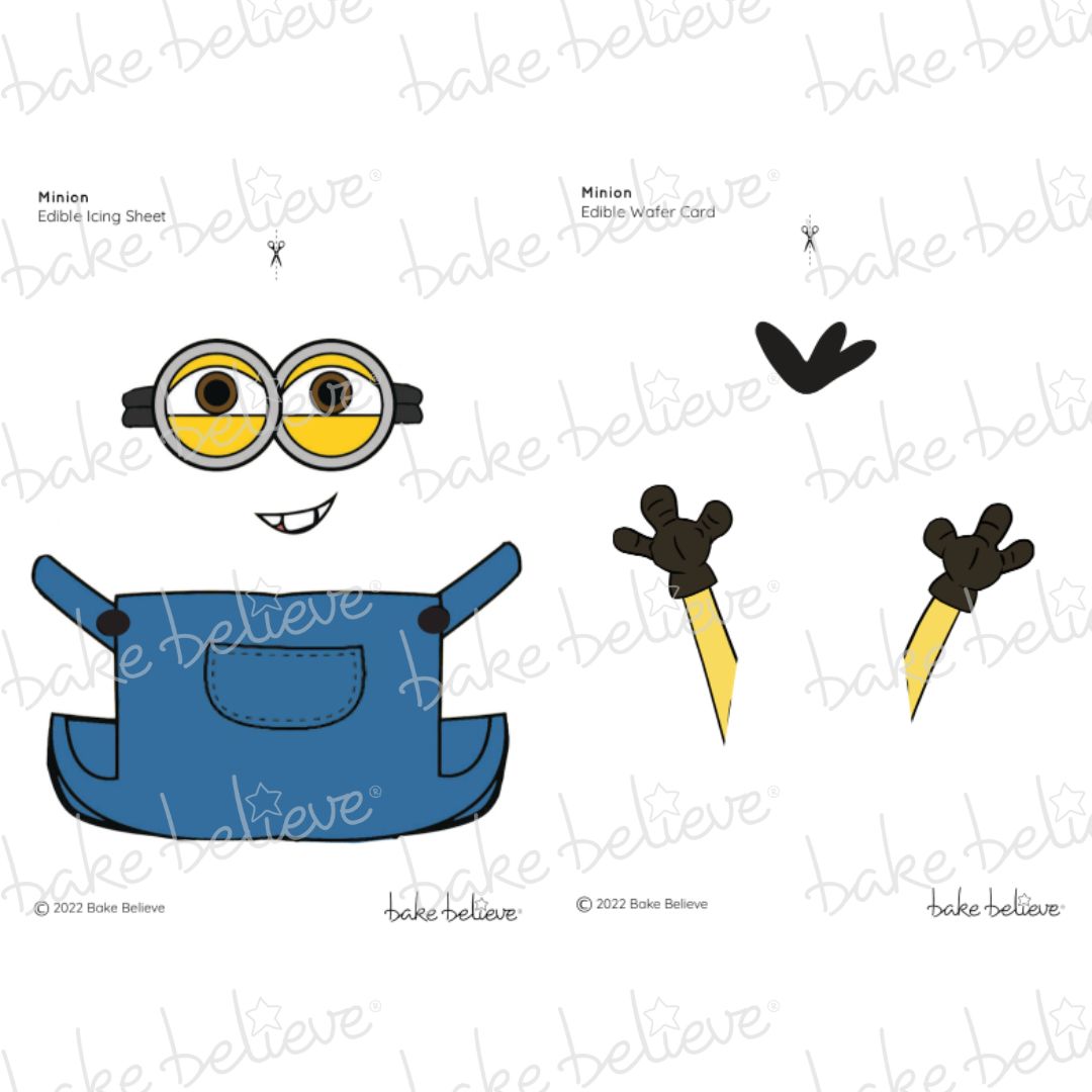 Custom Minion Inspired Edible Images
