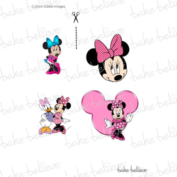 Custom Mouse with Bow Number