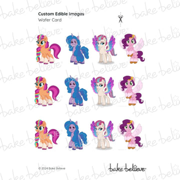 Custom My Pony Edible Images