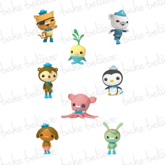Custom Octonauts Number Edible Images