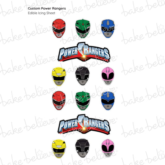 Custom Ranger Number Edible Images