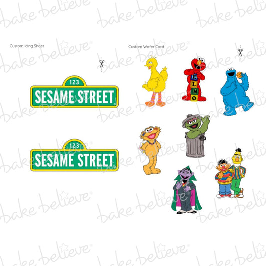 Custom Sesame Edible Images