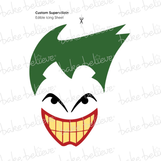 Custom Supervillain Edible Images