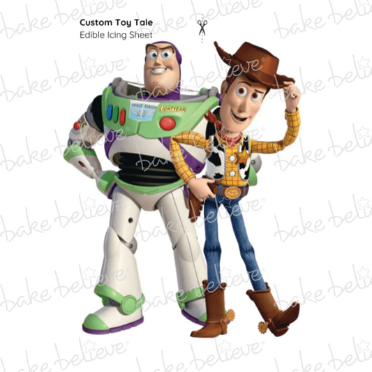 Custom Toy Tale Edible Images