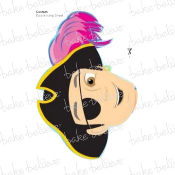 Custom Wiggly Pirate Edible Images