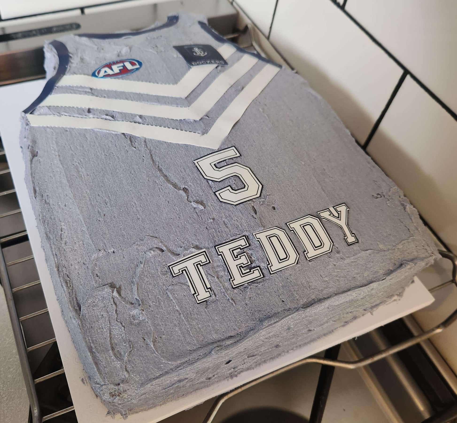 Freemantle Dockers AFL Jersey Cake Kit