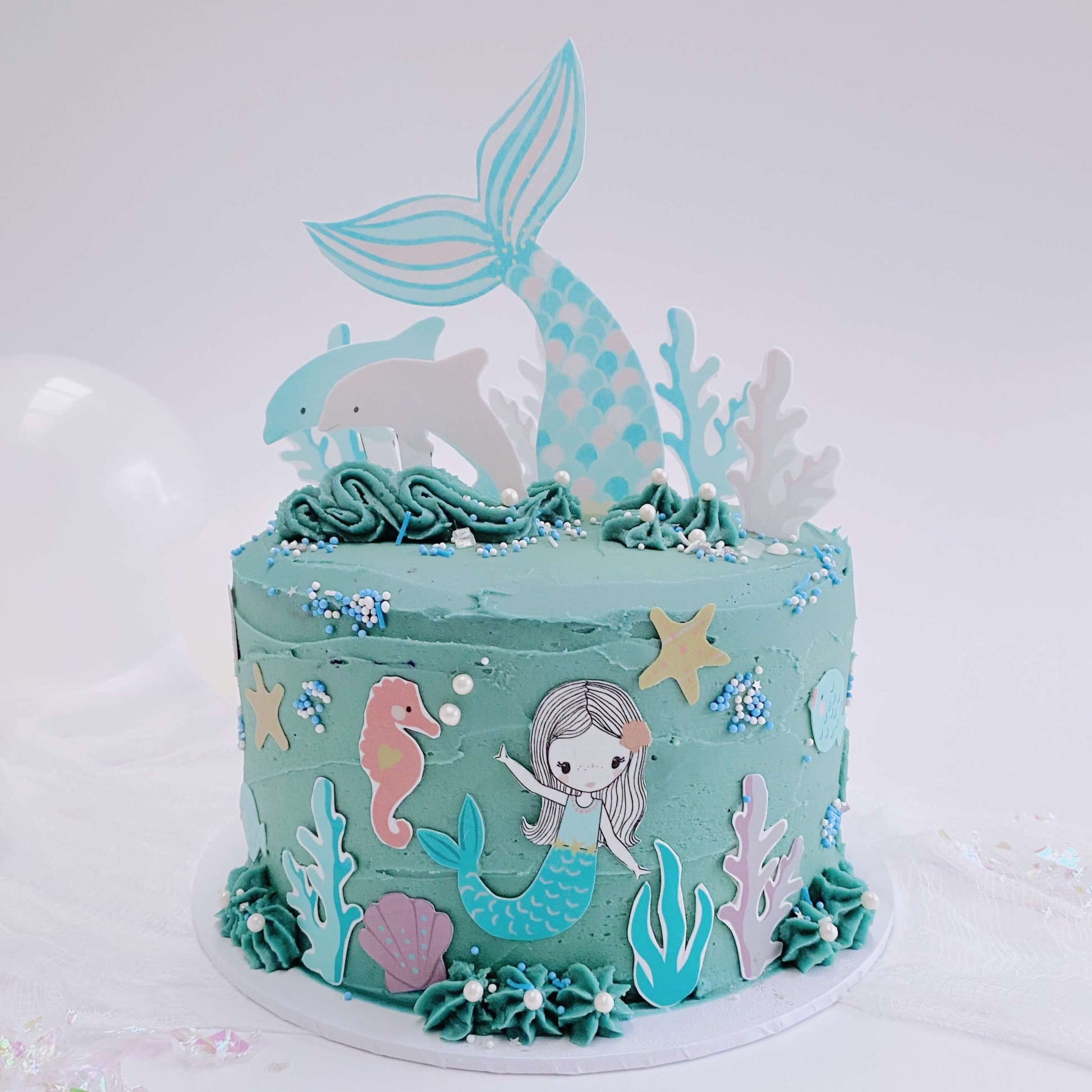 Mermaid Cake Kit