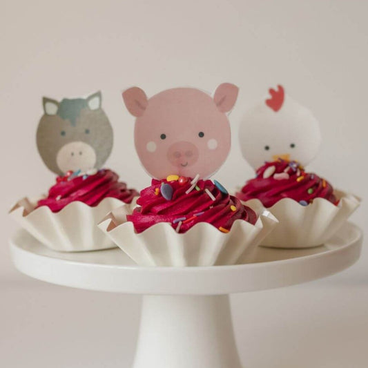 Farm Animal Cupcake Kit