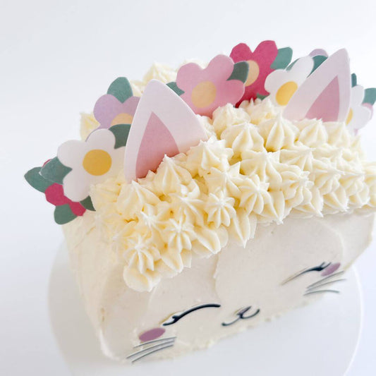 Floral Cat Cake