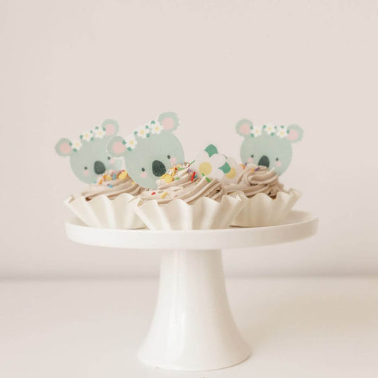 Floral Koala Cupcake Kit