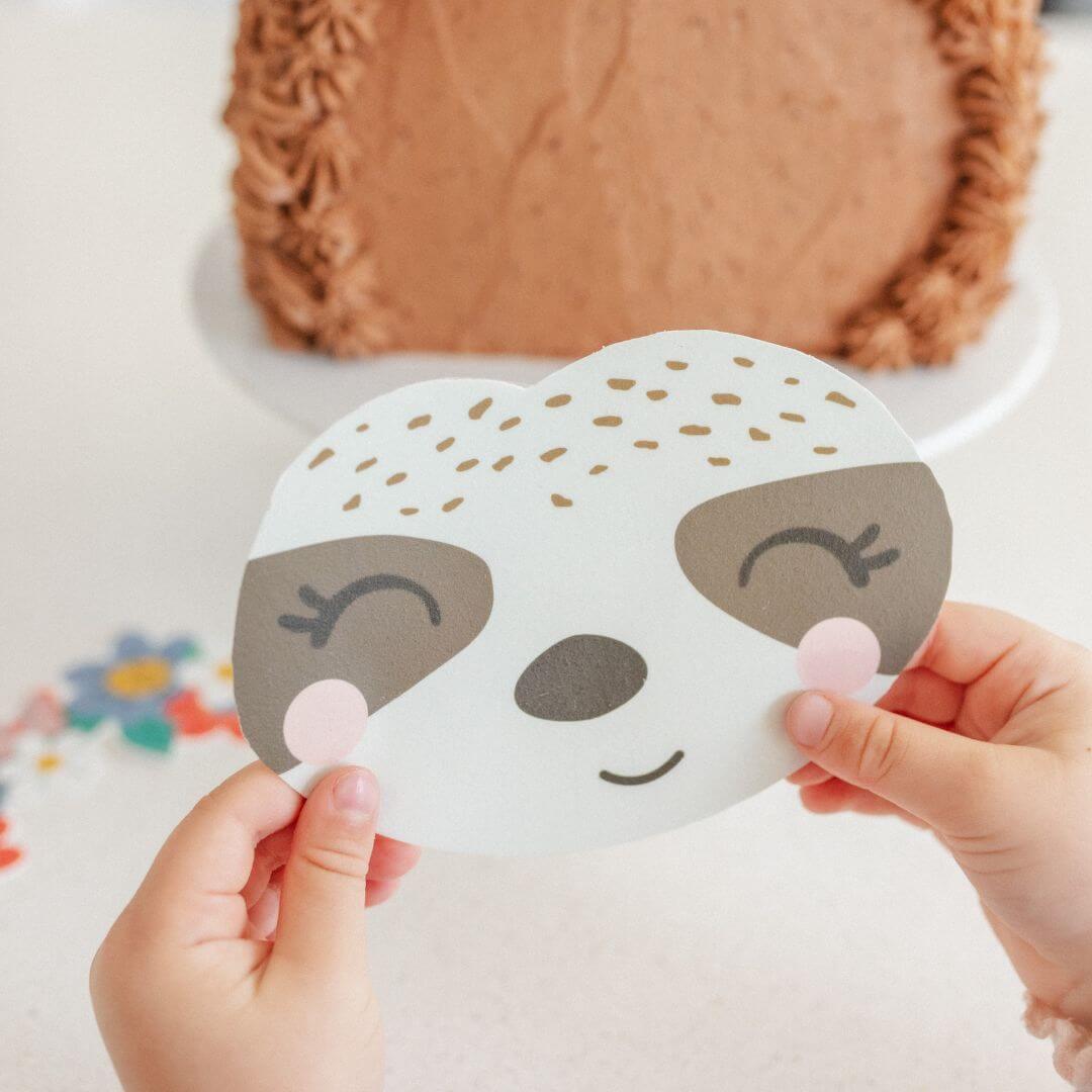 Sloth Cake Kit