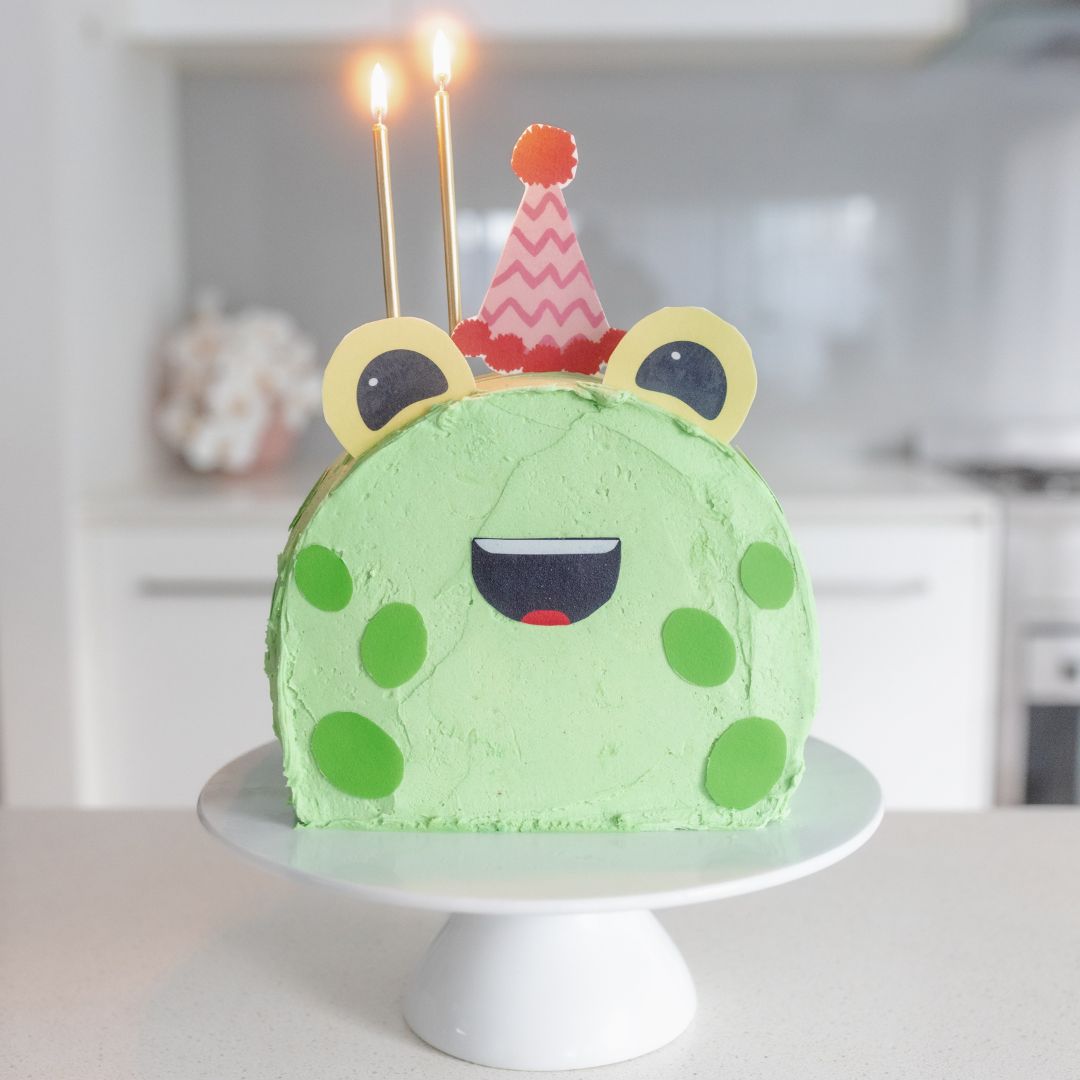 Frog Cake Kit Bake Believe
