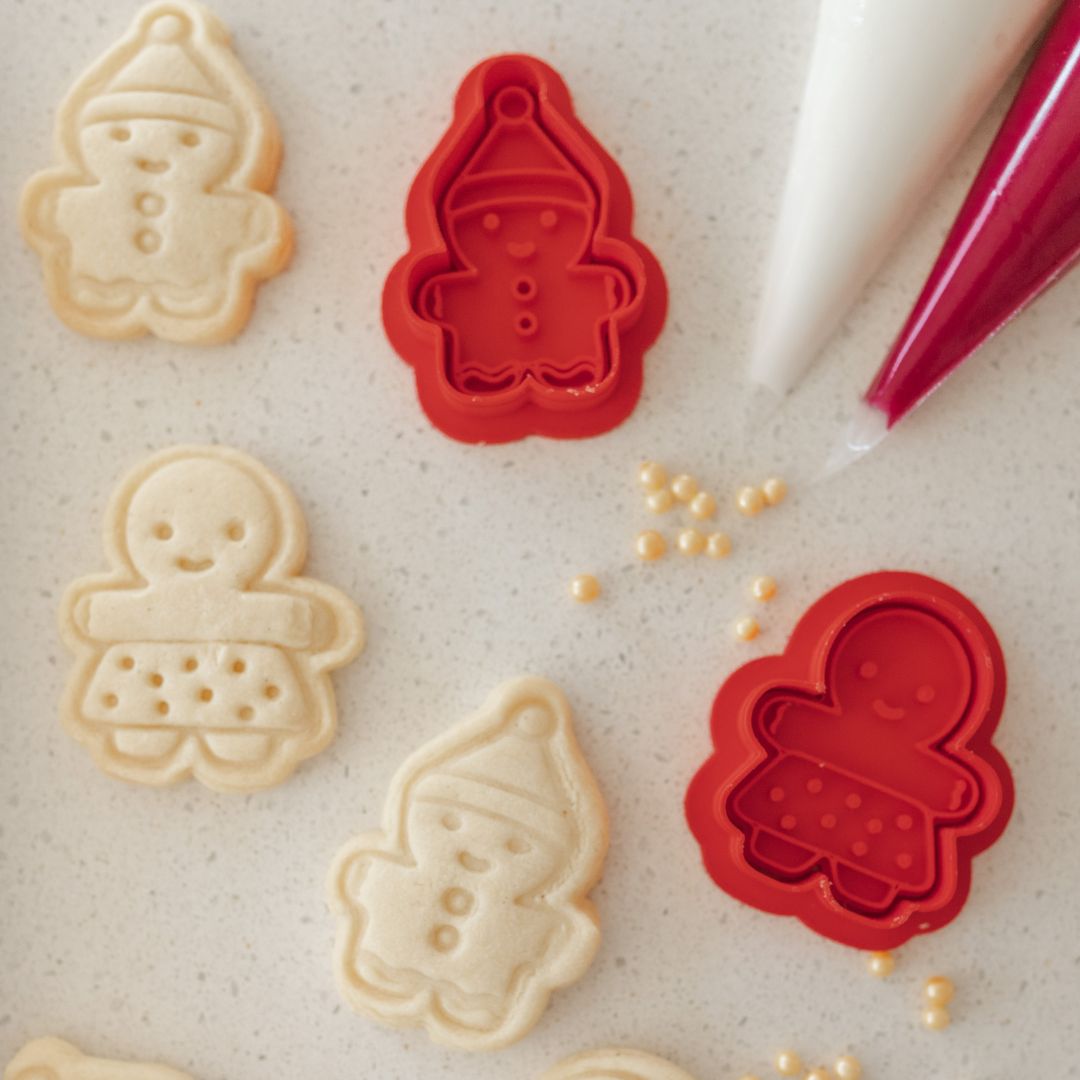 Gingerbread Friends Cookie Cutter & Embosser