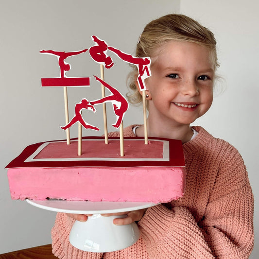Gymnastics Cake Kit