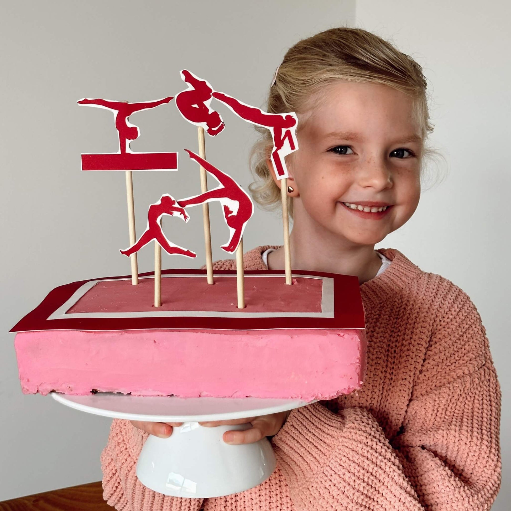 Gymnastics Cake
