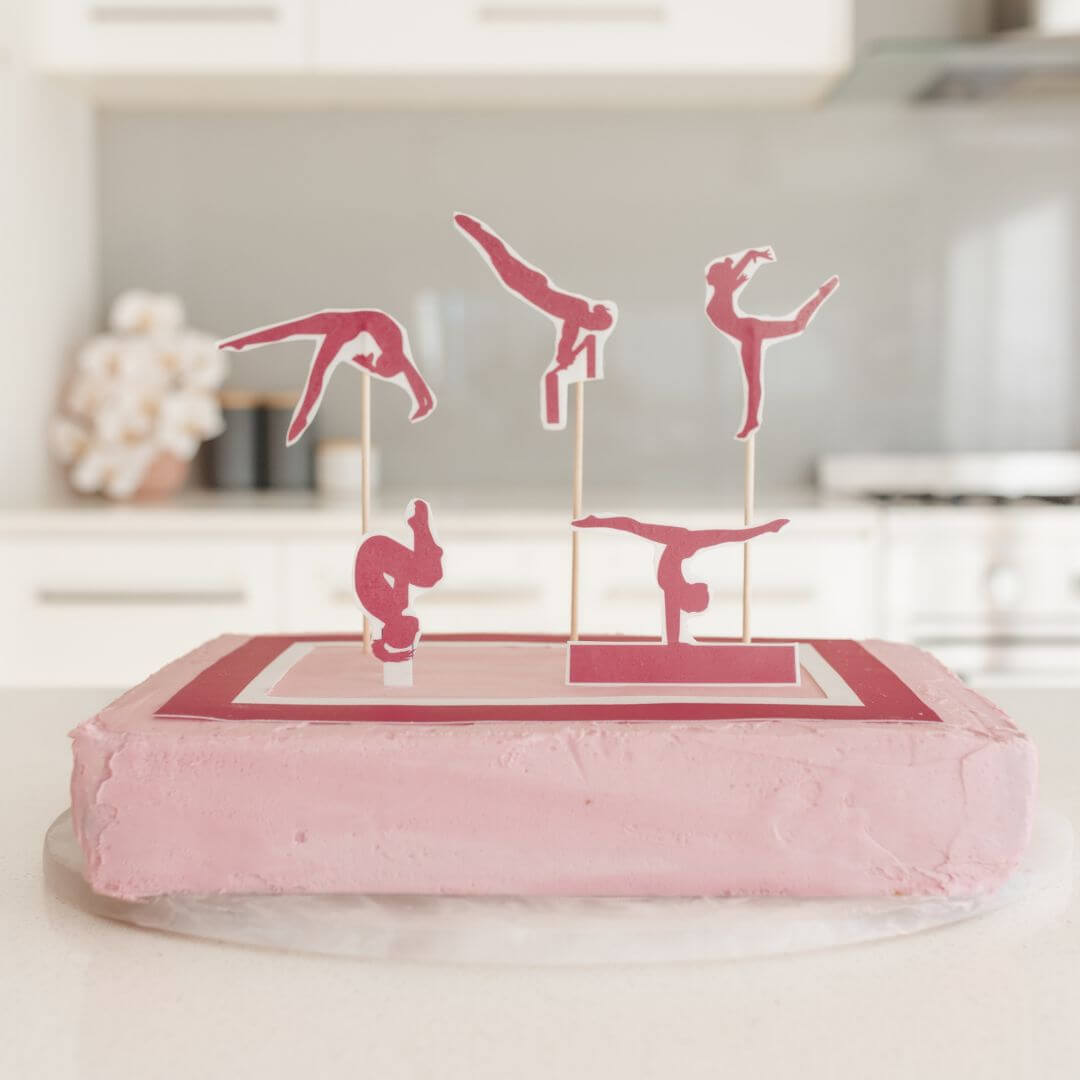 Gymnastics Cake Kit