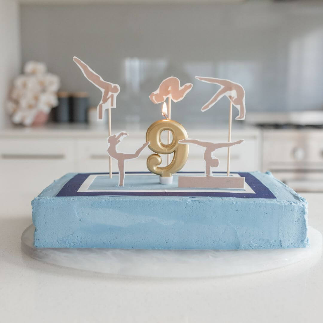 Gymnastics Cake Kit
