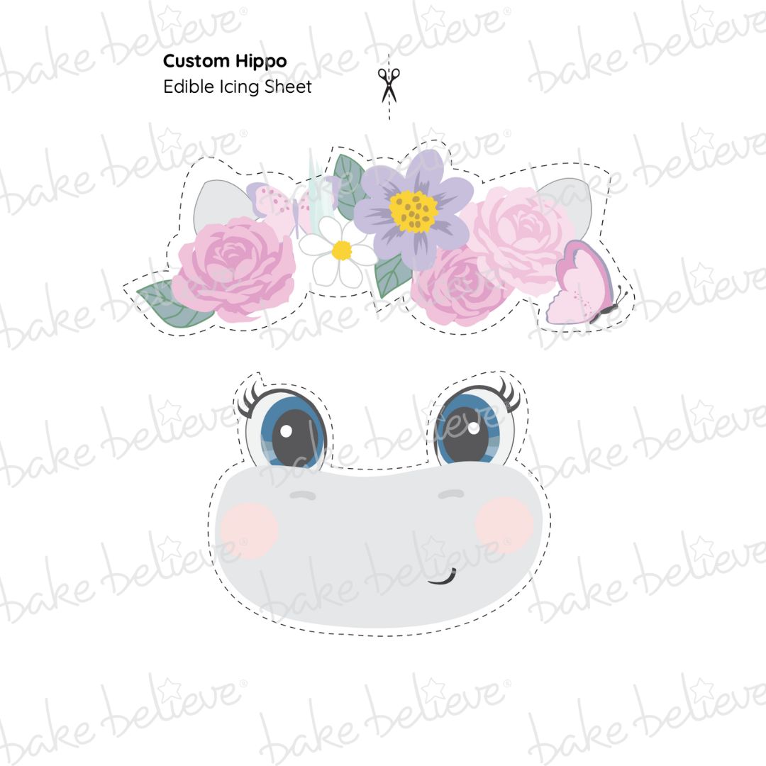 Hippo Edible Images