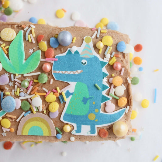 Dinosaur Number Cake Kit