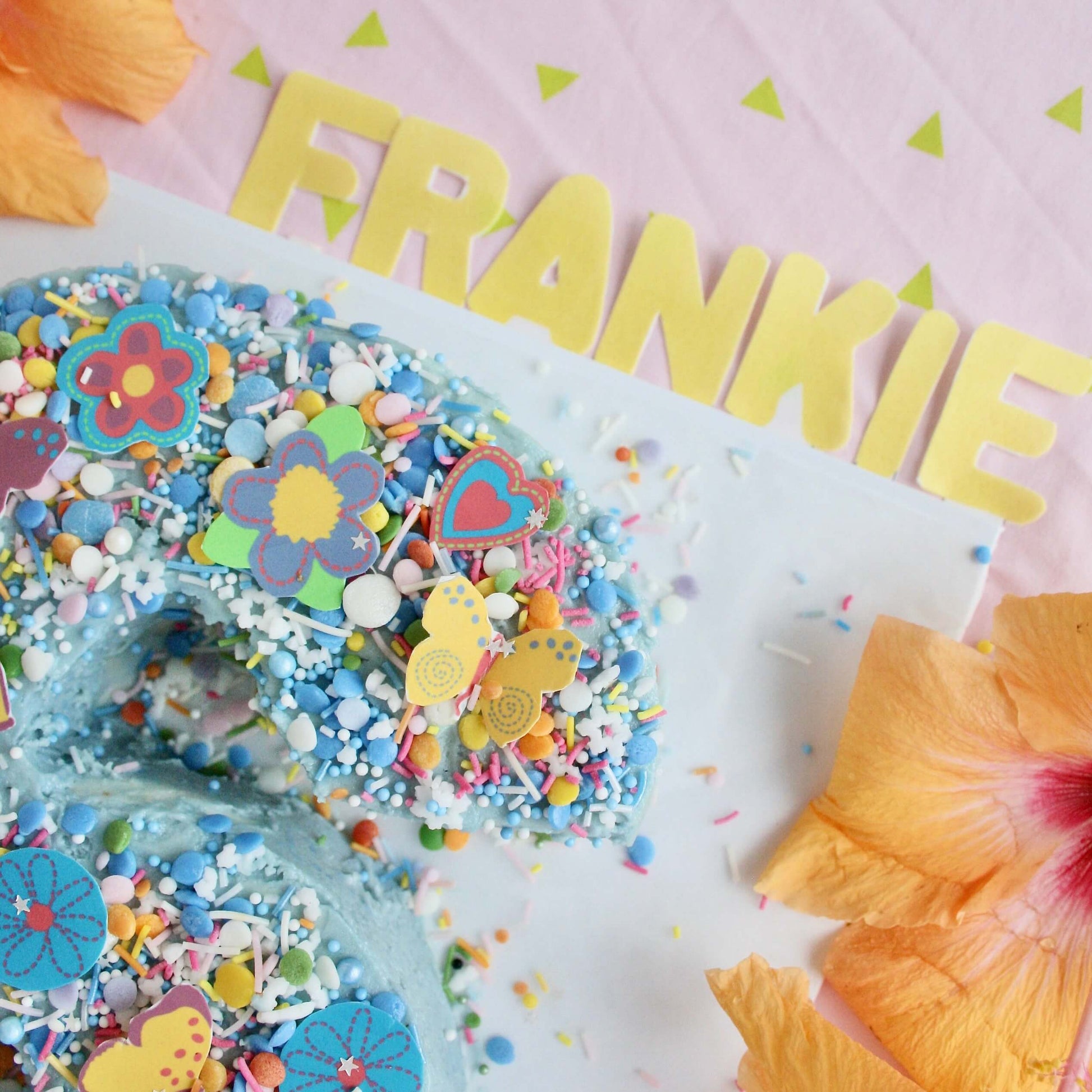 Enchanting Number Cake