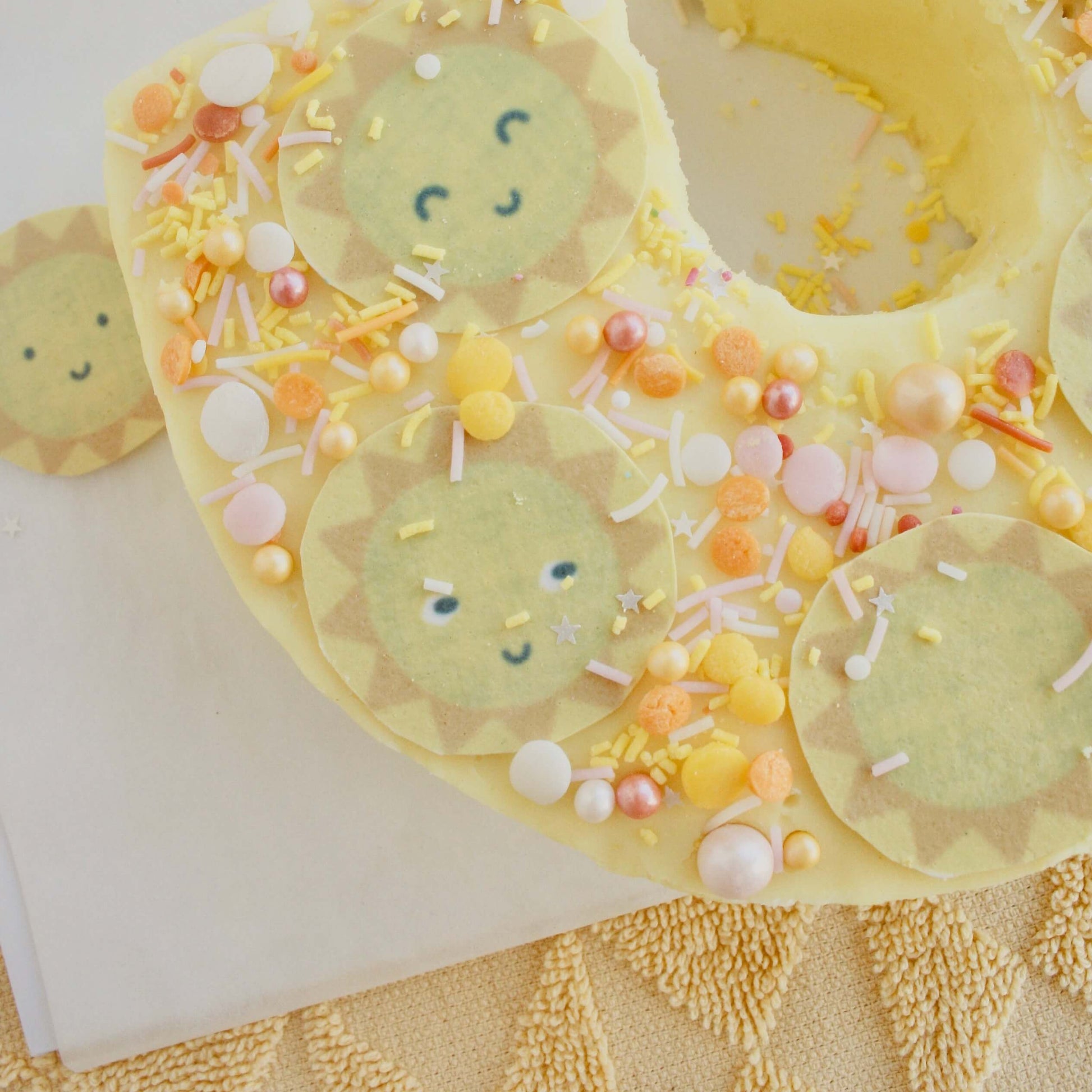 Sunshine Number Cake Kit