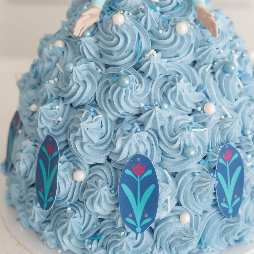Ice Princess Dolly Varden Cake
