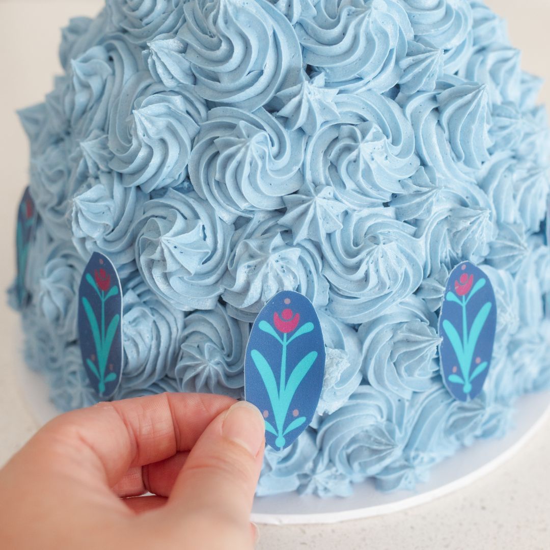 Ice Princess Dolly Varden Cake