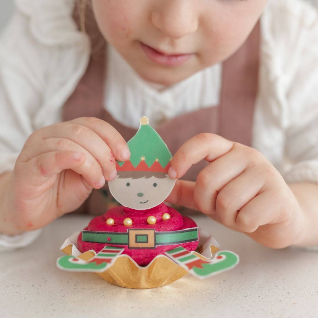 Jolly Christmas Cupcake Kit
