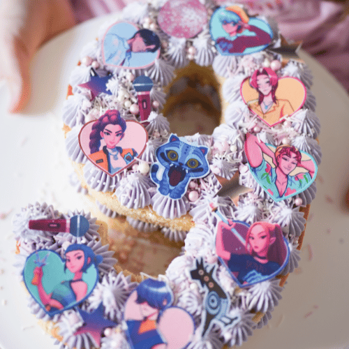 KPop Number Cake Kit