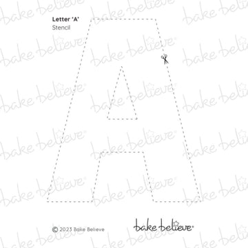 Letter A Stencil