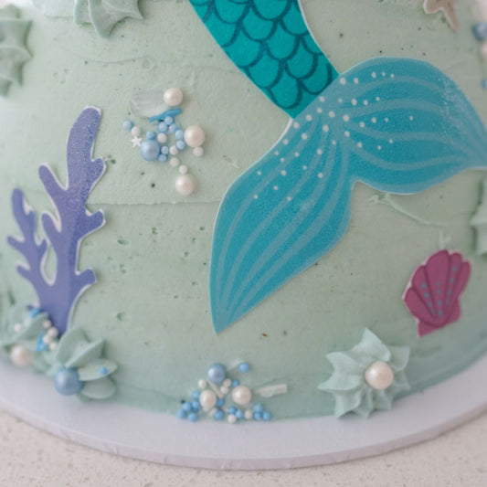 Mermaid Princess Dolly Varden Cake