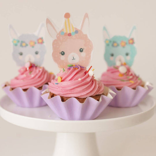 Llama Cupcake Kit