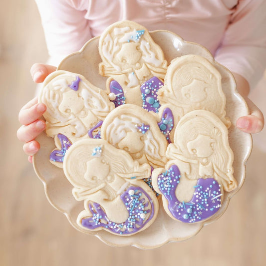 Purple Mermaid Cookie Kit