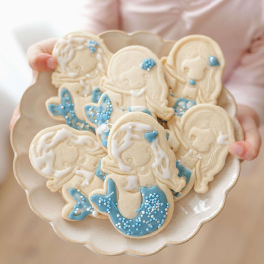 Turquoise Mermaid Cookie Kit