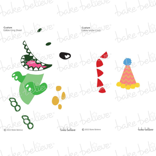 Party Dino Edible Images