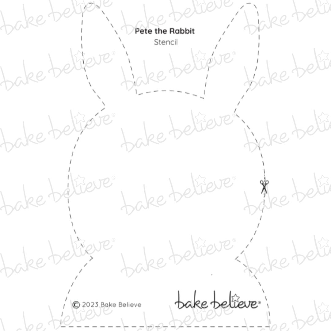 Pete the Rabbit Stencil